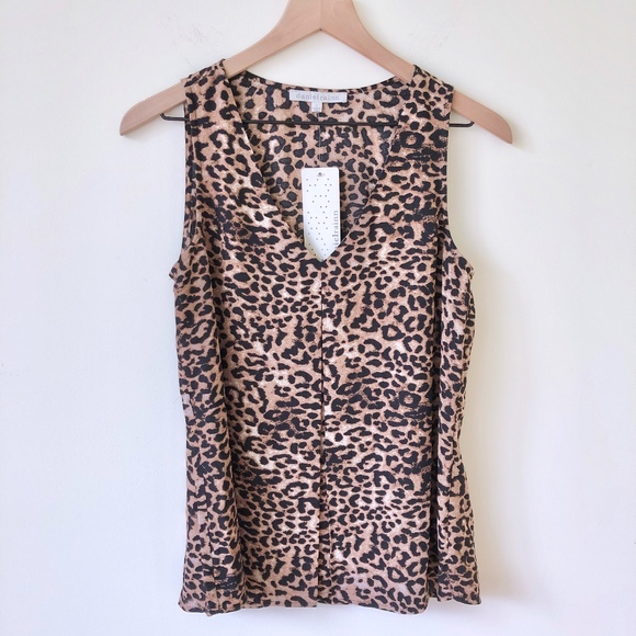 Daniel Rainn Tops - NEW Daniel Rainn animal print blouse